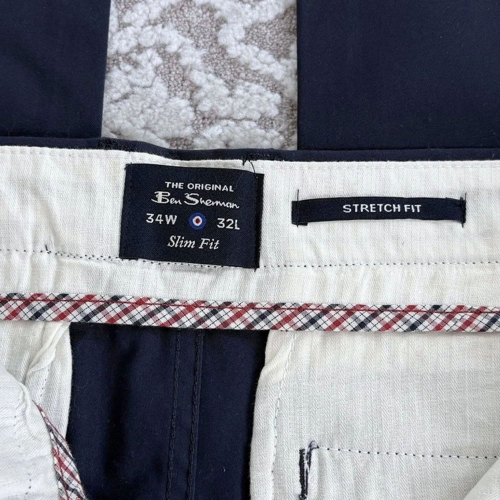 NWOT Ben Sherman Signature Slim Stretch Chino